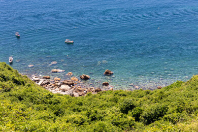 深圳大鹏半岛海岸线海景