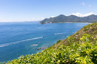 深圳大鹏半岛海岸线海景