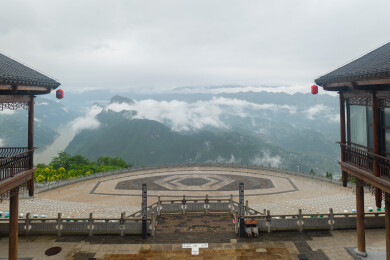 中国湖北恩施市巴东县巫峡口风景区夏季风光