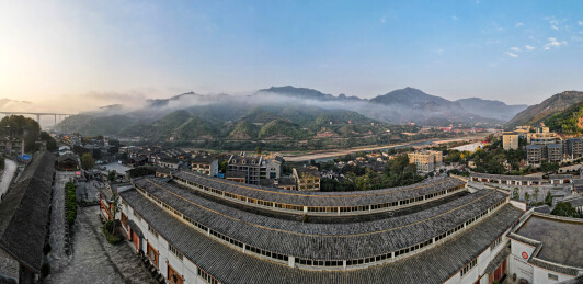 贵州省遵义市习水县土城镇，土城古镇风光