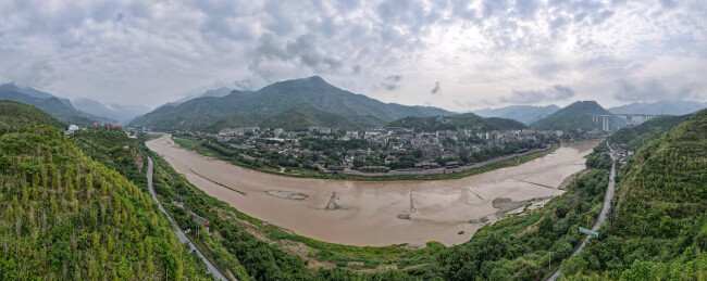 贵州省遵义市习水县土城镇，土城古镇风光