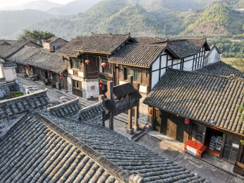 贵州省遵义市习水县土城镇，土城古镇风光