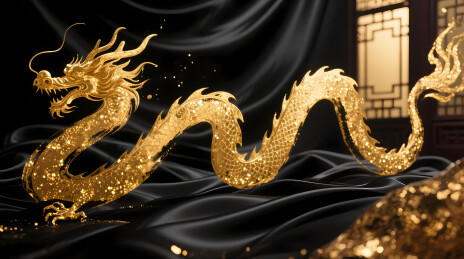 金光神龙黑幕威严