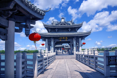 广东潮州中国四大古桥------广济桥桥