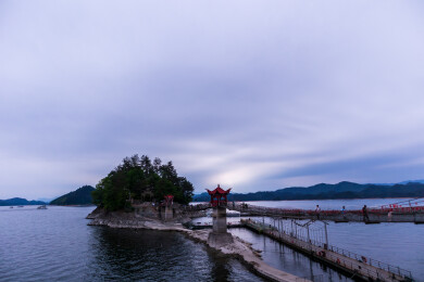 浙江省千岛湖景区风光摄影图片