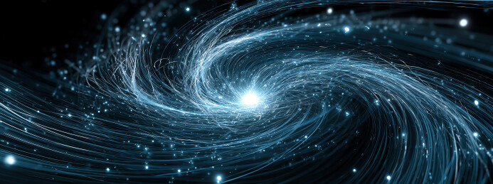 星系旋涡与宇宙光流