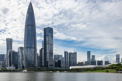 深圳南山后海片区建筑群