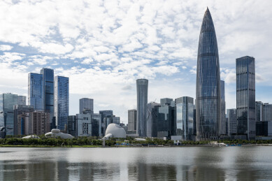 深圳南山后海片区建筑群