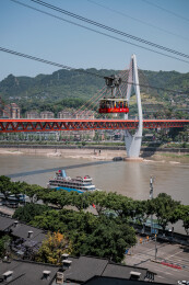 重庆渝中区白象街历史街区：古巷瞰江 山城