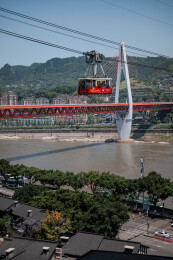 重庆渝中区白象街历史街区：古巷瞰江 山城