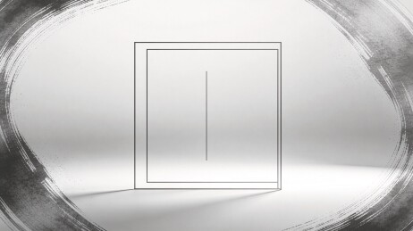 简约黑白几何图形设计