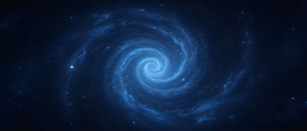 深邃宇宙中的螺旋星系