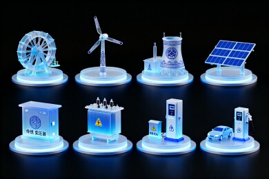 清洁能源科技模型展示