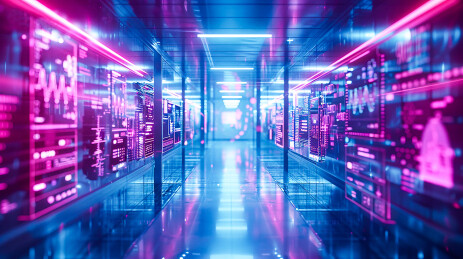 未来科技医疗数据场景AI图