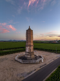内蒙古赤峰宁城县金代小塔