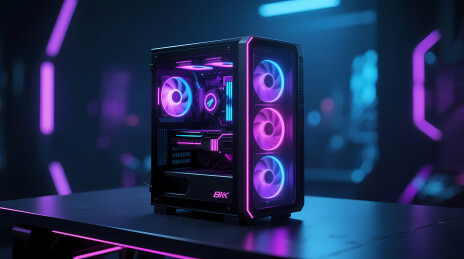 炫彩 RGB 主机未来电竞美学