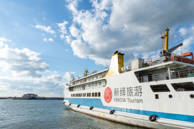 烟台海上旅游客轮航行