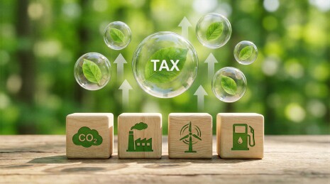 森林里的碳税TAX与环保木块