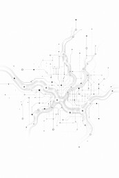 黑白水网航线节点结构图