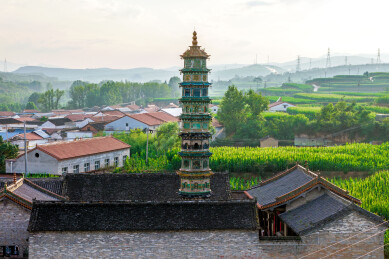 山西阳城：寿圣寺琉璃塔——全国重点文物保