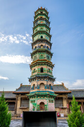 山西阳城：寿圣寺琉璃塔——全国重点文物保