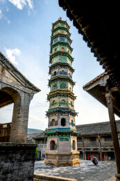 山西阳城：寿圣寺琉璃塔——全国重点文物保