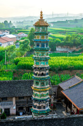山西阳城：寿圣寺琉璃塔——全国重点文物保