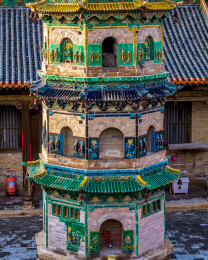山西阳城：寿圣寺琉璃塔——全国重点文物保
