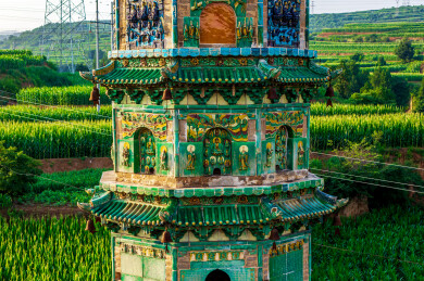 山西阳城：寿圣寺琉璃塔——全国重点文物保