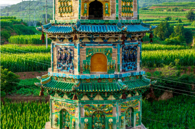 山西阳城：寿圣寺琉璃塔——全国重点文物保