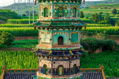 山西阳城：寿圣寺琉璃塔——全国重点文物保