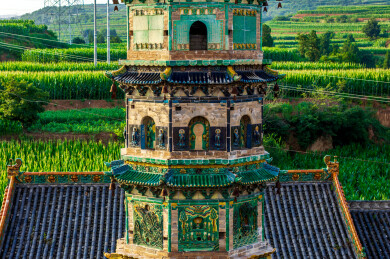 山西阳城：寿圣寺琉璃塔——全国重点文物保