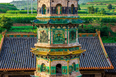 山西阳城：寿圣寺琉璃塔——全国重点文物保