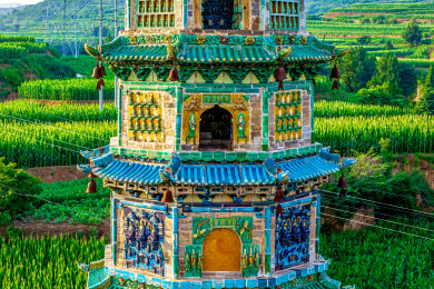山西阳城：寿圣寺琉璃塔——全国重点文物保