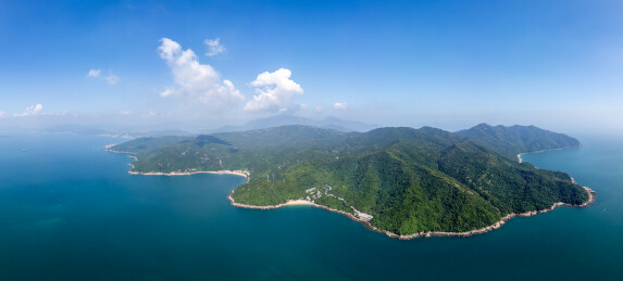 深圳大鹏半岛航拍大全景