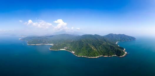 深圳大鹏半岛航拍大全景