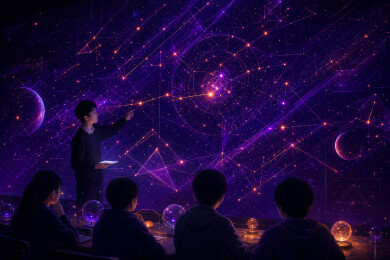 天文课堂星图投影讲解