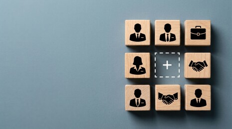 寻找合适人才团队建设招聘结构图