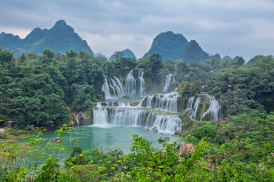 广西崇左德天瀑布风景区