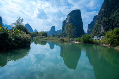广西崇左明仕田园风景区