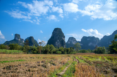 广西崇左明仕田园风景区