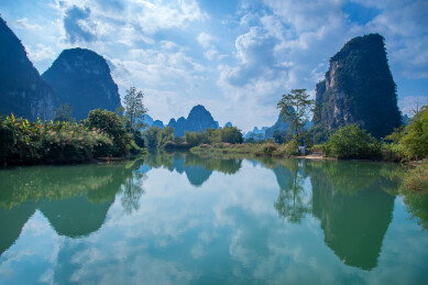 广西崇左明仕田园风景区