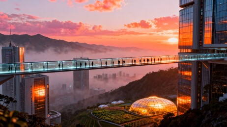 空中悬廊人间仙境空中悬廊玻