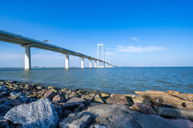 中国中山市深中通道跨海大桥