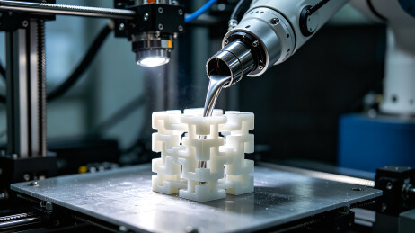 未来3D打印机自动化工业制造插图