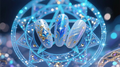 梦幻美甲魔法设计