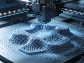 未来3D打印自动化生产线场景