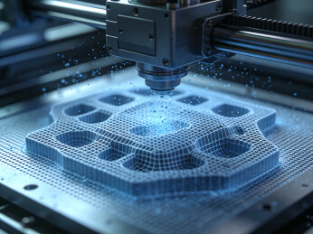 未来3D打印自动化生产线场景