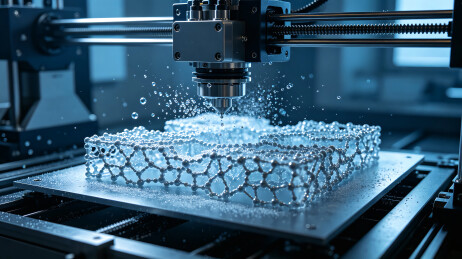 未来3D打印自动化生产线场景