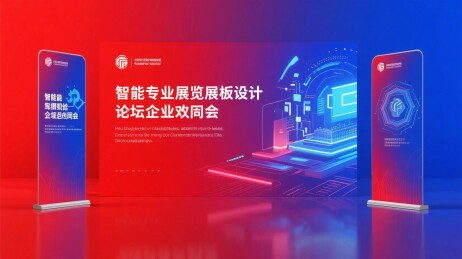 智能专业展览板设计论坛